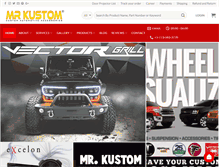 Tablet Screenshot of mrkustom.com